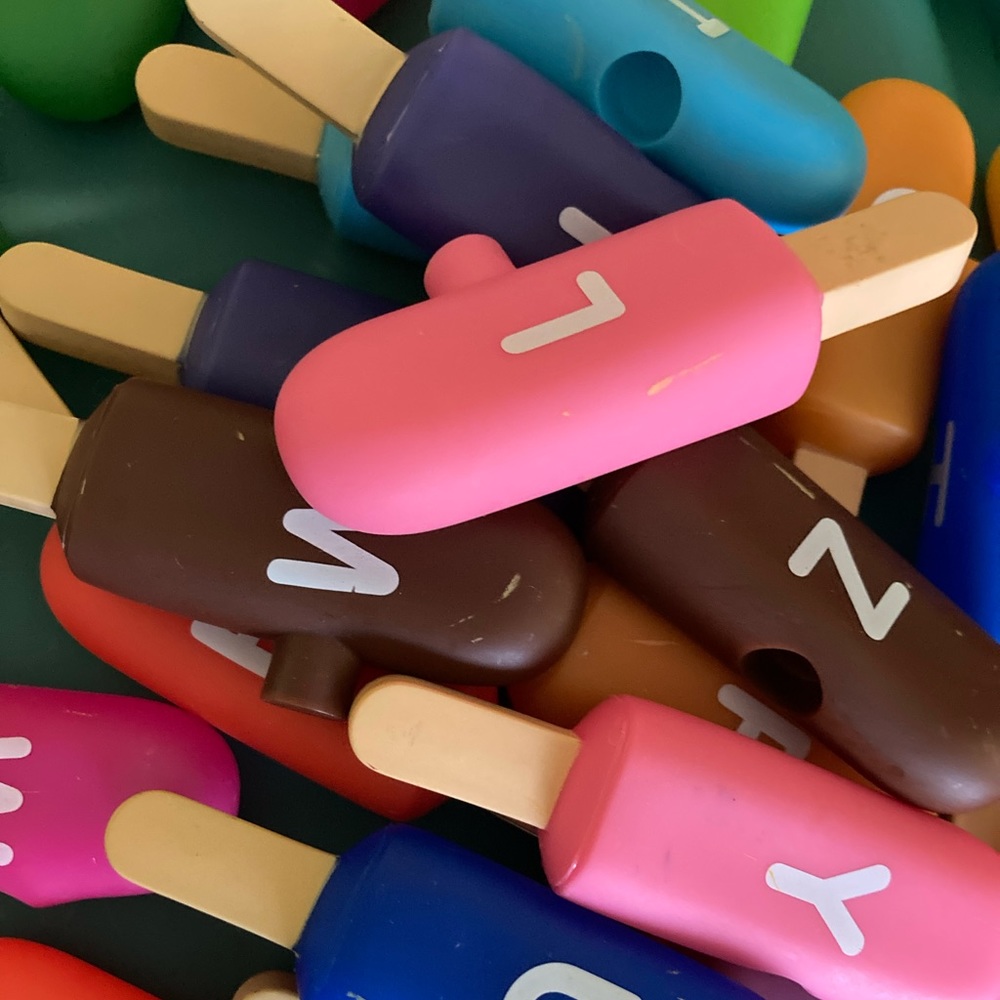 Alphabet popsicles - Picture 5 of 5